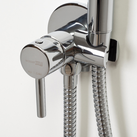 Гигиенический душ со смесителем WasserKraft A70138 хром